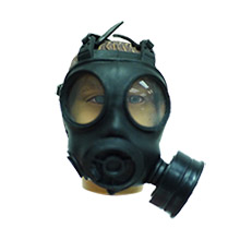 1:6 Scale British MK10 Respirator and Carbon Filter